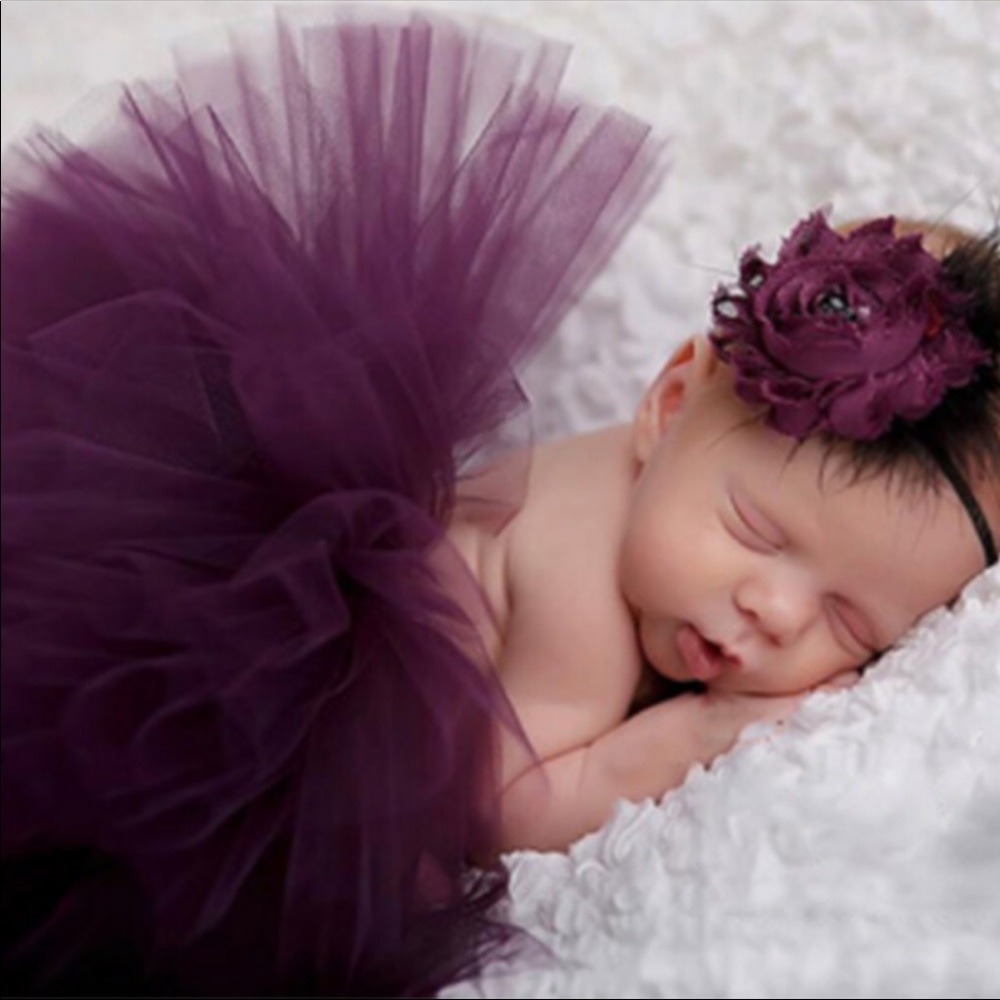 New born photo tu tu set
